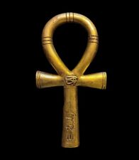 UNIQUE ANTIQUE ANCIENT EGYPTIAN Ankh Key of Life Symbol Eye of Horus Handmade picture