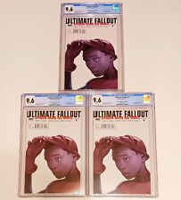 Lot of 3 ULTIMATE FALLOUT #4 all CGC 9.6 Pichelli Cover MILES MORALES Spider-man picture