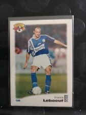 Franck Leboeuf RC Strasbourg 1996 Panini Foot Card #65 picture