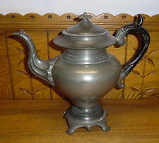 Antique Pewter Coffee Pot - Putnam picture