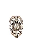 Burlington County Bridge Commission Toll Collector antique Badge picture