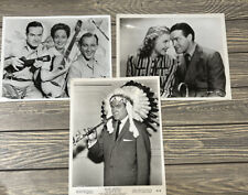 Vintage Bob Hope Set of 3 Press Release Photos 8x10 Black White picture