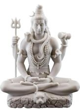 Shiva Idol Statue Hindu God Marble Lord Shiva Statue Idol for Home & Office Temp picture