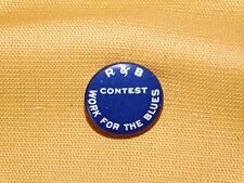 VINTAGE R & B CONTEST WORK FOR THE BLUES DAVID C COOK PUBLISHING ELGIN NY PIN picture