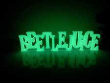 Beetlejuice GITD Display Sign Glow-In-The-Dark picture