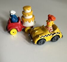 SESAME STREET-COOKIE MONSTER, BERT TAXI Die Cast Car MUPPETS 1982 Muppets picture