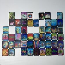 Vintage 1997 Goosebumps 3D Action Cards Tazos Near Complete Set 50 of 60 (Good) picture