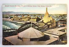Antique Grand Canyon Railway Postcard Ocean Park CA Amusement Park Pier picture