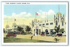 1910 Exterior Carl Fishers Casino Classic Cars Miami Florida FL Vintage Postcard picture