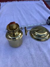 DHR Brass Gimbal Oil Lamp w/ Smoke Bell Lantern picture