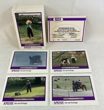 AMISH LIFE & HERITAGE Limited Edition Complete Collector Card Set by GNM #1-#50 picture
