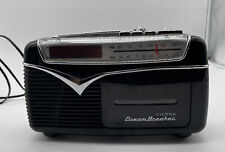 VINTAGE 70'S CICENA DREAM BREAKER AM FM CASSETTE ALARM CLOCK RADIO RETRO picture