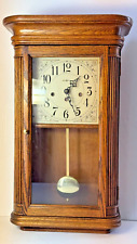 Howard Miller 613-108 Sandringham Wall Clock Chime Oak - Converted Battery Op. picture