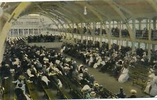 ATLANTIC CITY NJ - Steel Pier Open Air Concert Postcard - 1912 picture