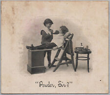 1903 RARE Johnson & Jonhson Baby Powder Advertising Card picture