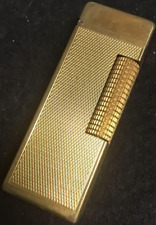 Working Dunhill Gas Lighter gold without box picture