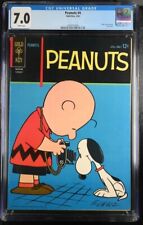 Peanuts #4 Comic CGC 7 Gold Key 2/64 picture
