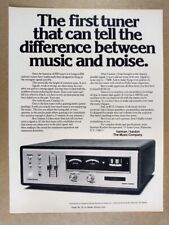 1972 Harman-Kardon Citation 14 FM Tuner vintage print Ad picture
