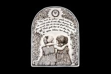 Scrimshaw Like Sisters Wall Plaque Wall Plaque Moosup Valley, Rachel Badeau picture