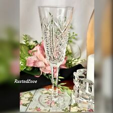 Champagne Flutes Waterford Crystal Clare Toasting Wedding Celebration Glasses 1 picture