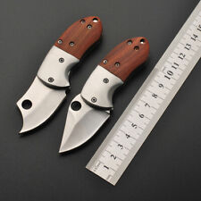 Mini Pocket Knife Stainless Steel Folding Keychain Household Cutter Blade Tool picture