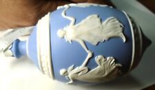 Neoclassical Relief Blue Wedgwood Jasperware Ornament  Ball Egg Shaped Porcelain picture
