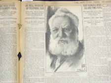 1922 AUGUST 3 NEW YORK TIMES - DR. BELL, INVENTOR OF TELEPHONE DIES - NT 8361 picture