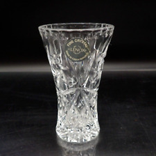 Lenox Crystal Star Vase Clear Glass Star and Fan Design 4