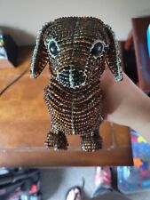 Dachshund Figurine - Gorgeous Beaded picture