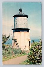 OR-Oregon, Cape Mears Lighthouse, Antique, Vintage Souvenir Postcard picture