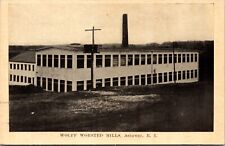 Postcard Wolff Worsted Mills in Ashaway, Rhode Island picture