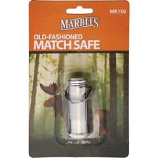 Marbles Match Safe From Original 1900 Patent Waterproof Stainless Construction picture