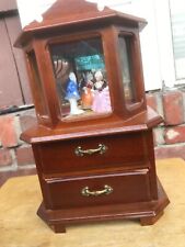 Sankyo Vintage Musical Jewelery Box with dancing figures picture