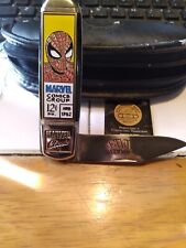 Franklin Mint Collector Pocket Knife AMAZING SPIDERMAN 1997 Marvel picture