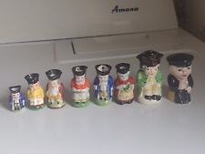 Vintage Toby Mini Pitchers And Salt N Pepper Shaker (Made In Occupied Japan) picture
