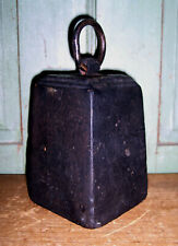 Antique Cast Iron 13.5lb. Stop Gate Weight Counterbalance Door Stop picture