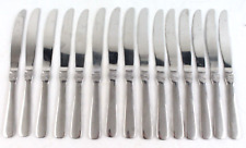 Lot of (15) Vintage Cambridge 18/10 Stainless Steel Korean Modern Solid Knives picture
