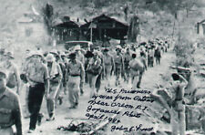 John Love Signed Autographed 4x6 Photo WWII Bataan Death March Camp O'Donnell picture