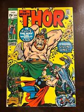 Thor #184 Vol. 1 (Marvel, 1971) Key 1st Appearance Of The Silent One, Mid-Grade picture