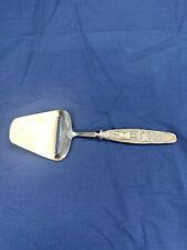 Rare Vintage Konge Tinn Norge Stainless Steel Cheese Slicer with Pewter Handle picture