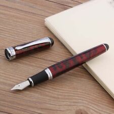 High quality jinhao X750 red Ice flower calligraphy ink pen office Fountain Pen  picture