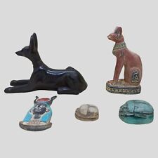 COLLECTION RARE ANCIENT EGYPTIAN PHARAONIC ANTIQUE STONE STATUES BC picture