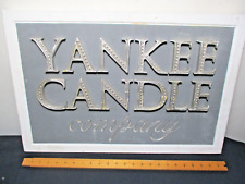 24” Commercial Store Sign Yankee Candle Co. Double Sided picture