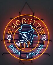Birra Moretti Brewing Beer Neon Light Sign 24