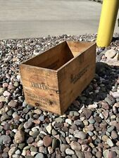 Vintage Trojan Explosives Chemicals Powder Co. Wood Box Crate Dangerous picture