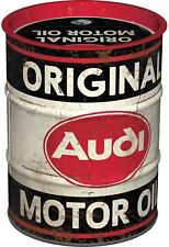 Nostalgic-Art - Metal Money Box Piggy Bank as Oil Barrel - AUDI Original Oil picture