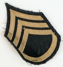 WWII ERA US ARMY AIR CORPS ? TRIPLE CHEVRON PATCH USA PILOT EMBROIDERED  picture