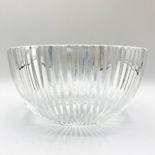 AFORS Vintage Swedish Cut Crystal Bowl Ribbed Fluted Design - KOSTA BODA picture
