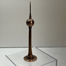 Vintage German Metal Souvenir Berliner TV Tower 5” Tall picture