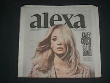 2017 SEPTEMBER 13 NEW YORK POST ALEXA SECTION - KALEY CUOCO COVER - NP 3997 picture